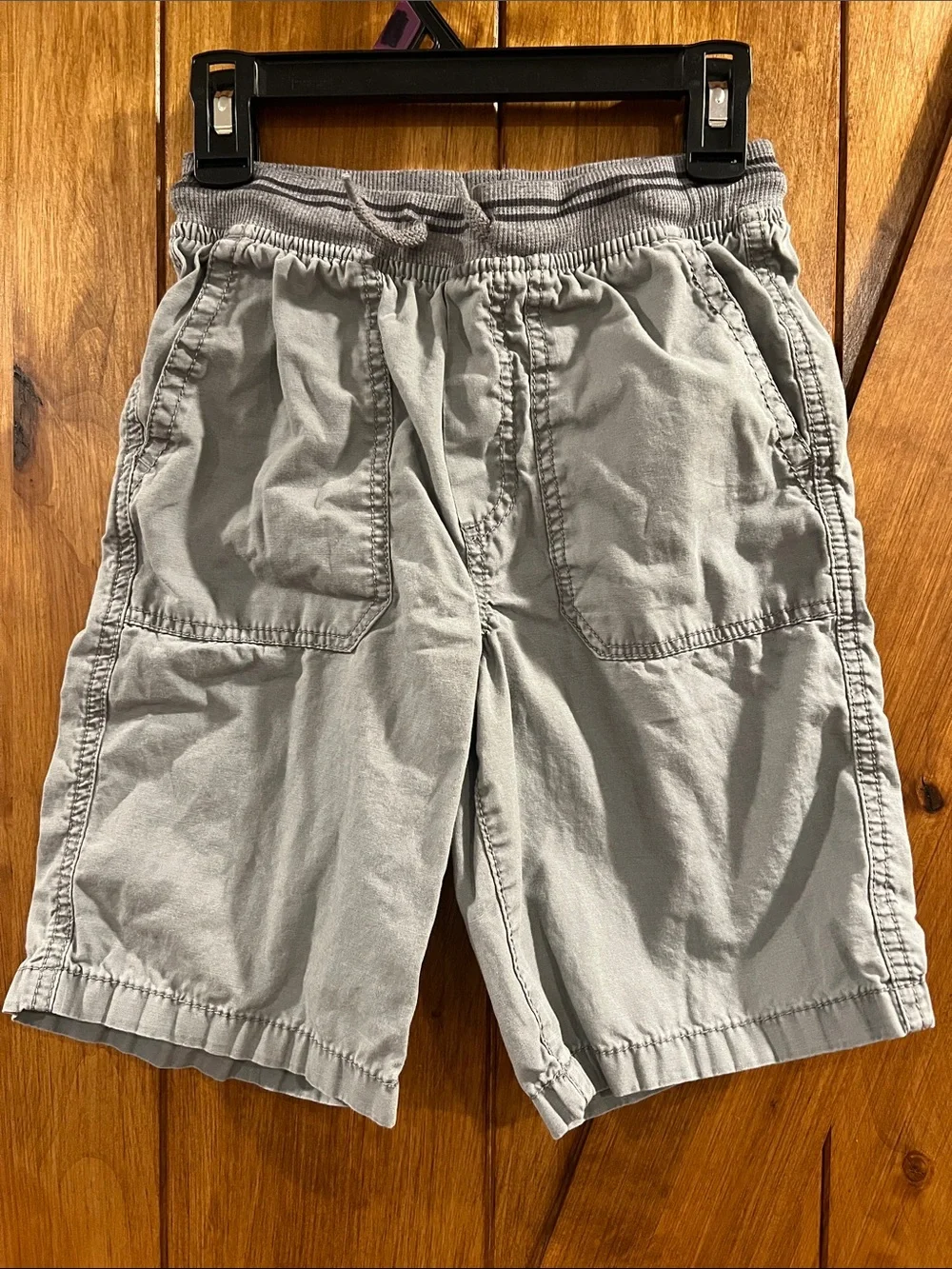 OshKosh B'gosh Gray Pull-On Shorts